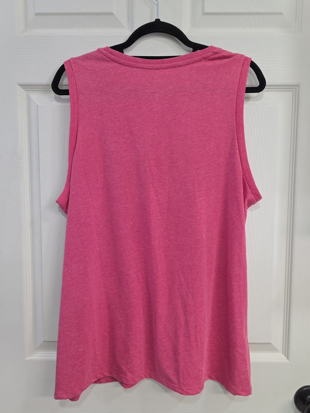 Women’s Pink Graphic Tank Top - Boat Waves Sun Rays Lake Days - Picture 2 of 4